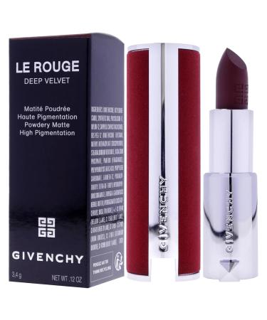 Givenchy Le Rouge Deep Velvet Matte Lipstick N38 Grenat Fume - Luxury Lip Color for Women - 0.11 oz - International Shipping Available - Buy Online on SooperMarket.com
