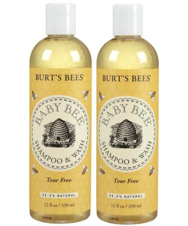 Burt's Bees Baby Bee Shampoo and Body Wash - Scented - 12 fl oz - 2 pk