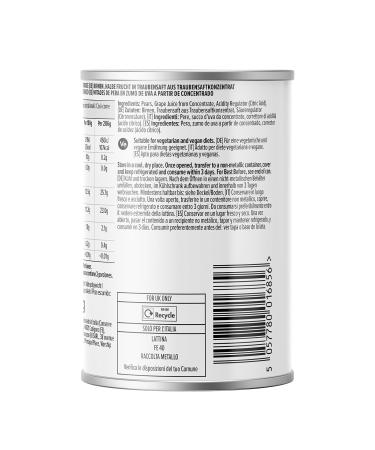 Buy Amazon Pears in Grape Juice - Half Fruit 411g | Delicious International Shipping - Buy Online on SooperMarket.com