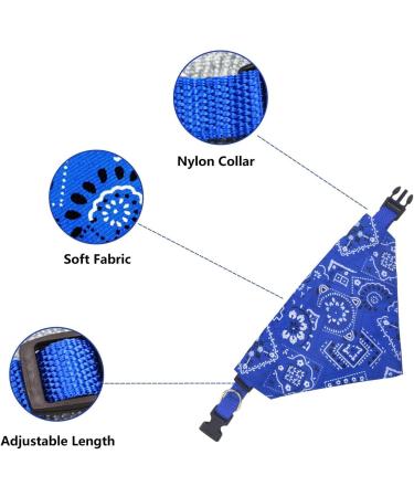 Shop Taozoey 3PCs Dog Neckerchief & Bandana - Stylish Accessories for Small & Medium Dogs & Cats - Buy Online on SooperMarket.com