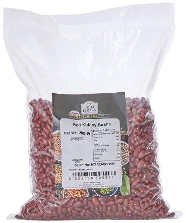 Old India Red Kidney Beans 2kg 2 kg (Pack of 1)