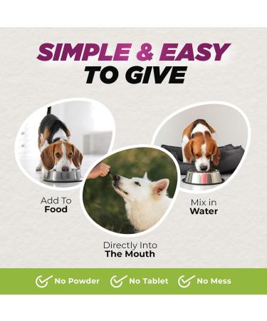 Natural Dewormer for Dogs | 100% Natural | Contains 3 Medicinal Herbs | Supports Intestinal & Gut Health | Gentle & Effective Formula - Buy Online on SooperMarket.com