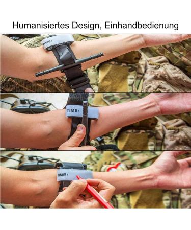 Feloyal Tourniquet - Tactical Accessories & Emergency Set for Hunting Hiking & Severe Outdoor Emergencies - Blood Loss Control - Black Tourniquet - Buy Online on SooperMarket.com