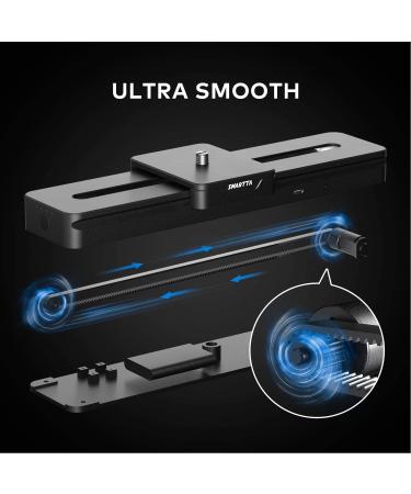Smartta SliderMini 2: Motorized Camera Slider - Ultra Smooth & Portable - App or Manual Control - 20cm Travel Length - 33LB Capacity - Buy Online on SooperMarket.com