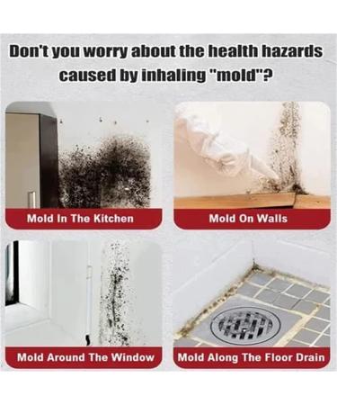 Mildew Cleaner Foam Foam Mildew Spray Household Mildew Removal Foam Spray Deodorant Decontamination Spray Wall Tiles Bathroom Cleaning (3pcs) - Buy Online on SooperMarket.com