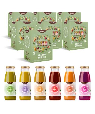 Herbal miracle 7-day fasting cure organic | 7x6 bottles | the first herbal fasting cure | organic quality | from Achterhof