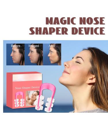 Zetiling Nose Shaper - Adjustable Silicone Nose Lifter & Straightener for Perfect Nose Shape | 2pcs Nose Up Clip - Buy Online on SooperMarket.com
