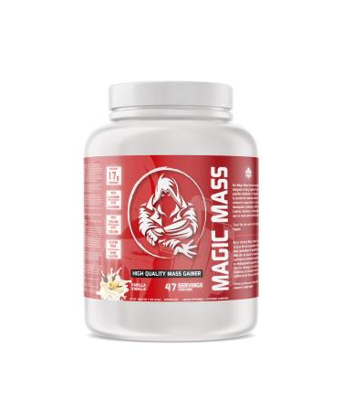 Predator Labs - Magic Mass 7lbs - Mass Gainer with Lactoserum Protein - 47 Servings for Optimal Muscle Growth and Recovery - Premium Weight Gain Formula Vanilla