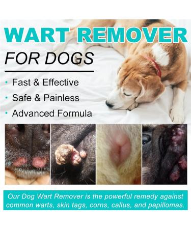 Tioueo Dog Skin Tag Remover Cleaner Dog Wart Remover - Effective & Safe Solution for Canine Wart Skin Tags Corns Callus Painless and No Harm Wart Removal - Buy Online on SooperMarket.com