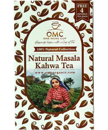 One More Cup Natural Night Tea With Chamomile Flavor & Masala Kahwa Tea Naturals Herbs Tea (40 Tea Bags) - Buy Online on SooperMarket.com