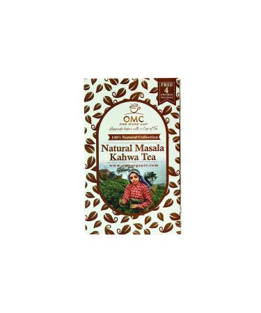 One More Cup Natural Masala Kahwa Tea Detoxifying Masala Tea Natural Tea (20 Tea Bags)