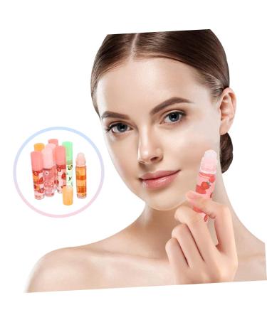 Buy 8pcs Fruit-Flavored Organic Lip Balm & Lip Oil Set | Moisturizing Lip Gloss - International Shipping Available - Buy Online on SooperMarket.com