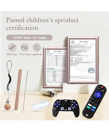 Montessori Remote Control & Game Controller Teething Toys for Babies 6-12 Months - 6 PCS - Buy Online on SooperMarket.com