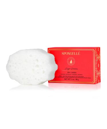 Spongell Pedi-Buffer - Cleanse Exfoliate & Polish Feet - Sugar Dahlia