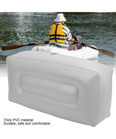 Inflatable Kayak Seat Cushion | Fishing Air Pad with Sticker | Thick PVC Outdoor Seat - Buy Online on SooperMarket.com