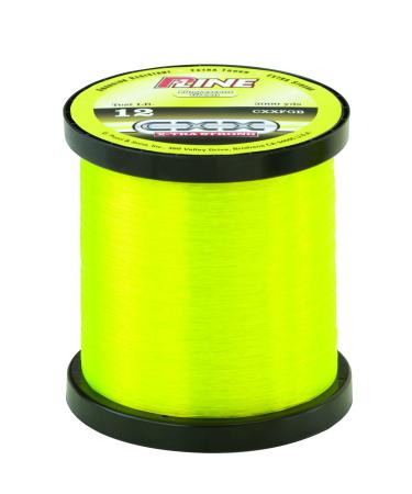 P-Line CXX-Xtra Strong Bulk Fishing Spool, Fluorescent Green 3000-yard/ 15-pound