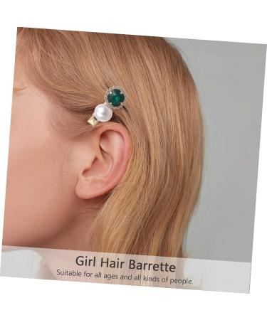 ABOOFAN 3 Sets Crystal Pearl Hair Clip Rhinestone Hair Barrettes Barettes and Hair Clips for Women Crystal Rhinestone Hair Clip Crystal Sparkling Accessories Crystal Mori Department Woman - Buy Online on SooperMarket.com