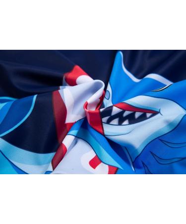 Bonverano Baby Boys Swimsuit | UPF 50+ Sun Protection | 6-9 Months | Surf Shark Design - Buy Online on SooperMarket.com