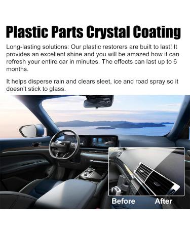 Crystal Coating for Car Plastic Parts 2024 New Crystal Coating for Car Plastic Parts (4Set) - Buy Online on SooperMarket.com