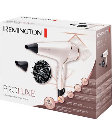 Remington Proluxe Ionic Hairdryer 2400W Rose Gold - AC9140 | Styling Shot, OPTIHeat Control | Rose Gold Hair Dryer - Buy Online on SooperMarket.com