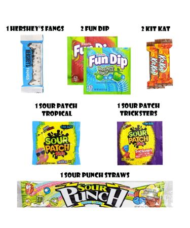 Deluxe Halloween Care Package for College Students and Military - Variety Snack Assortment for Men, Women, and Kids - Candy, Chocolate, Crackers, Cookies - Movie Night Treats - Buy Online on SooperMarket.com