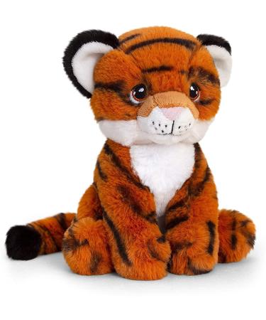 Deluxe Paws Plush Cuddly Soft Eco Toys 100% Recycled (Tiger)