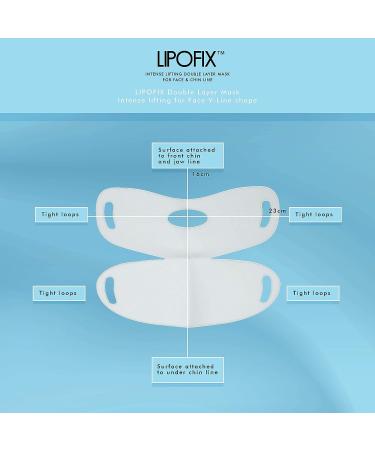 Double Chin Intense Contour Double Layer Mask LipoFix - 5 Masks - Buy Online on SooperMarket.com
