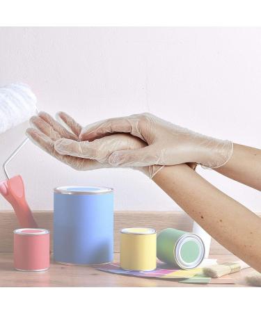 Buy Spontex Protect Tinge Vinyl Gloves - Unpowdered & Latex-Free Size M 100 Pack | Versatile & Practical for All Use International Shipping Available - Buy Online on SooperMarket.com