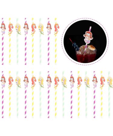 KICHOUSE 60pcs Disposable Straw Jumbo Straws Smoothie Straws Milk Beverage Drinking Straws Crafts Drinks - Buy Online on SooperMarket.com