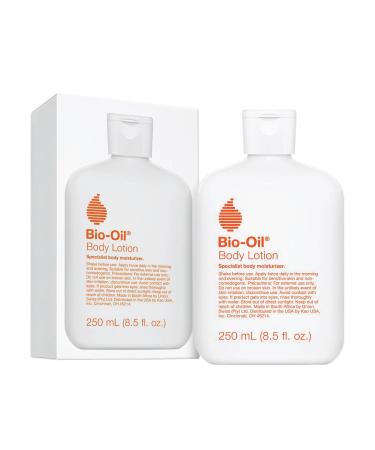 Bio-Oil Moisturizing Body Lotion for Dry Skin, Ultra-Lightweight High-Oil Hydration, with Jojoba Oil, Rosehip Oil, Shea Oil, and Hyaluronic Acid, 8.5 oz
