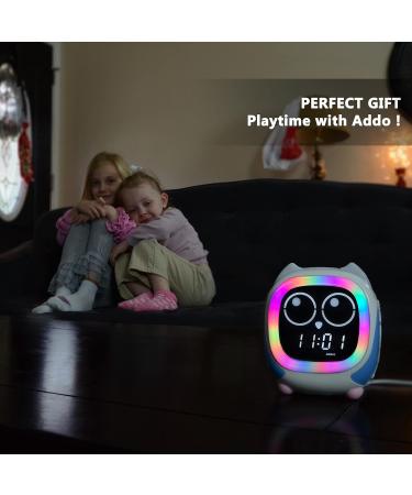 Itoma Addo Children's Alarm Clock | Sunrise/Sunset Simulation Bedside Lamp | White Noise Sleep & Wake Up Clock (ECHS912-2) - Buy Online on SooperMarket.com