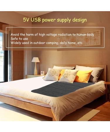 USB Electric Heating Cushions & Blankets for Back Shoulders & Knees - Overheat Protection Warmth for Lunch Breaks - Buy Online on SooperMarket.com