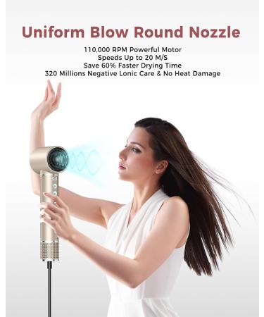 Buy Airstyler 5 in 1 - 11000 RPM Hairdryer & Multi-Style Hairstyler with Automatic Air-Curling | Quick Drying & Volume Brush | International Shipping - Buy Online on SooperMarket.com