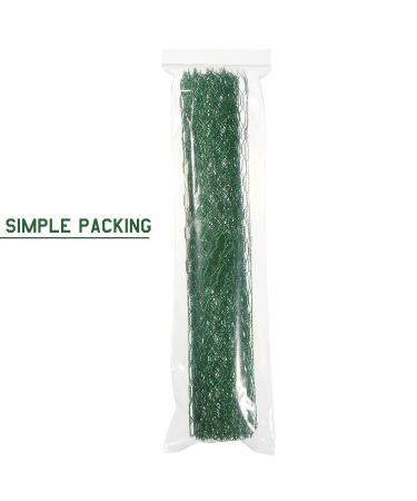 SATINIOR 2 Sheets Galvanized Chicken Wire Net 13.7 x 40 Inches for Crafts - Green Hexagonal Wire Mesh - Buy Online on SooperMarket.com