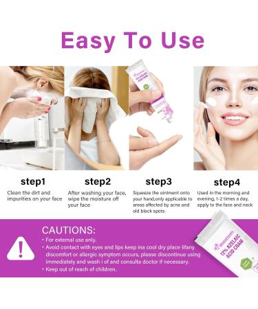Azelaic Acid Serum Cream 12% Azelaic Acid Cream Redness Relief Face Balance Excess Sebum 20ml - Buy Online on SooperMarket.com