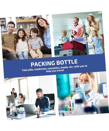 Buy Baluue 20-Piece Empty Travel Bottles - Transparent Storage & Sample Containers for Soap & Liquids - Buy Online on SooperMarket.com