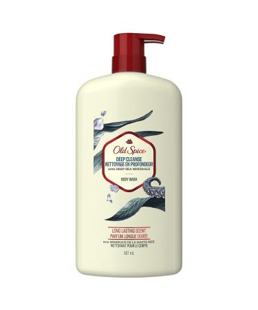 Old Spice Men's Body Wash Deep Cleanse with Deep Sea Minerals 887mL (30 oz) Fresh Collection BW Deep Cleanse 887mL Pump