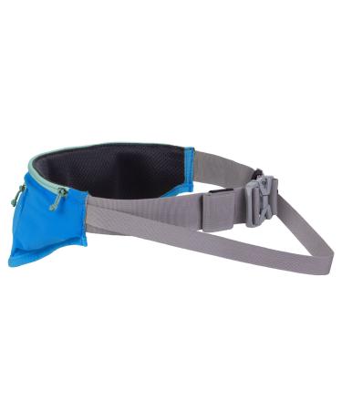 RUFFWEAR Trail Runner Belt Comfortable Hands-Free Hip Belt for On-Leash Running With Your Dog Tangle-Free Heavy Duty Hip Belt with Pockets Blue Pool Small/Medium Blue Pool Small/Medium