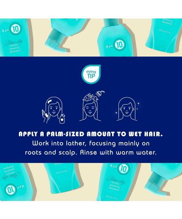 It's A 10 Blow Dry Miracle Glossing Shampoo 10oz - Professional Formula for Shine and Smoothness - Buy Online on SooperMarket.com