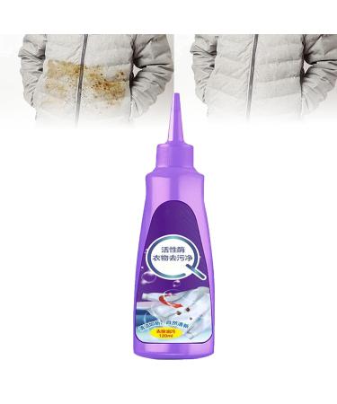 1/2PCS Active Enzyme Clothing Stain Remover Oil Remover Clothes Stain For White Clothes Liquid Detergent Most Types Of Clothes (B)