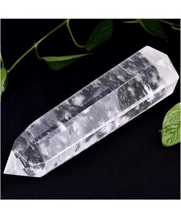 Natural Crystal Rough Crystal Tower High Temperature Melting White Crystal Scepter Fengshui (Size : 500-600g) - Buy Online on SooperMarket.com