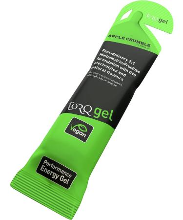 Torq Energy Gel Apple Crumble - 30g Carbohydrates - Box of 15 - Sports Cycling Running Gels - Buy Online on SooperMarket.com