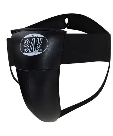 Bay Children Twin Tief Protection Black Size Xs High -quality leather PU Suspensorium Genital Protection for Men Youth Men's Flying Protection Unreilitation Protection Martial Sports Kickboxing Karate Kids Child Protection