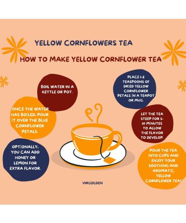 Yellow Cornflowers 500g by Virgolden - Buy Online on SooperMarket.com