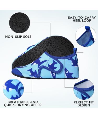 Buy Tolal Children's Aqua Shoes | Anti-Slip & Durable Beach Shoes for Kids - Perfect for Girls Babies & Pool Fun (EU Size 24/25) - Buy Online on SooperMarket.com