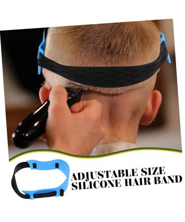 Adjustable Silicone Hair Ties Fade Guide - Hair Cutting & Trimming Headband - Portable Adjustable Hair Cutting Guide for Perfect Shaping - Buy Online on SooperMarket.com