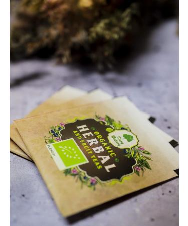 Organic Herbal tea Antivirus Tea bags 25x2g Organic Farming Product with Elecampane root ginger turmeric iceland lichen Body Regeneration Boost Immune System Natural Detox - Buy Online on SooperMarket.com