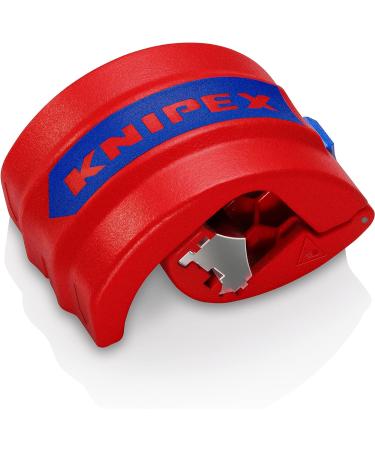 KNIPEX BiX Cutter for plastic pipes and sealing sleeves 20   50 mm 90 22 10 BK Single