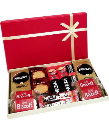 Premium Coffee Gift Hamper Set - Includes Instant Coffee, Biscoff Biscuits & More | Ideal Gift for Men & Women - Buy Online on SooperMarket.com