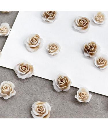 50Pcs 3D Flower Nail Multi Colors Variety Mix Camellia Flower Cute Nail Art For Manicure DIY Craft Jewelry 3d Nail For Acrylic Nails B